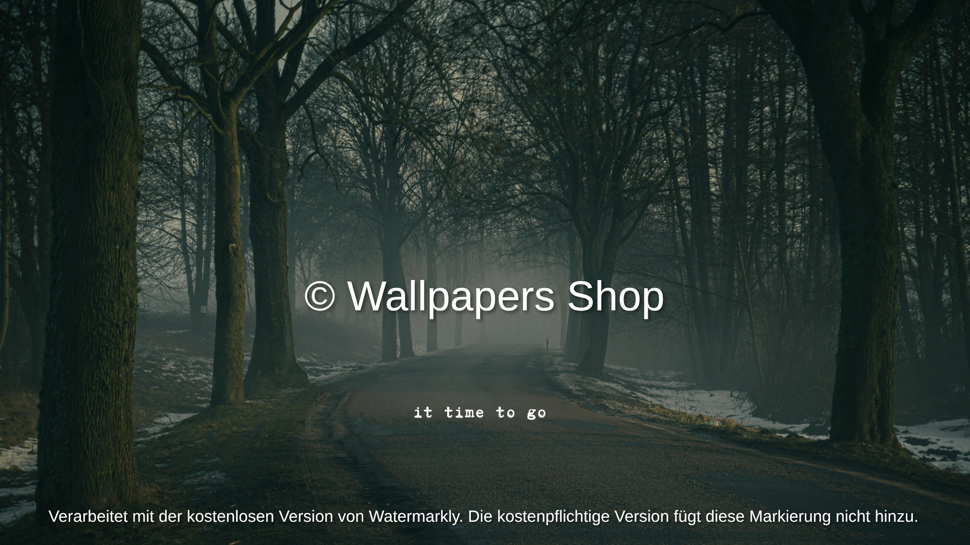 It Time To Go Background